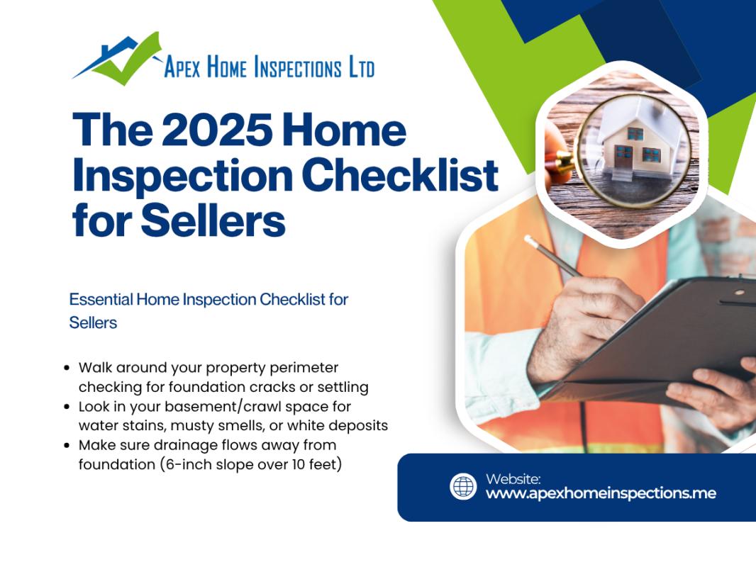 2025 Home Inspection Checklist for Sellers